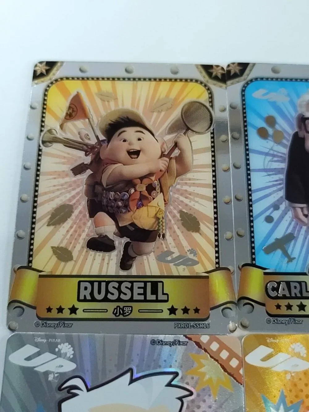 Up Disney 100 Pixar 37th Anniversary Oscars Trading Card Complete 4 Lot Set